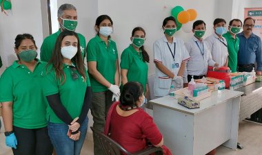 निशुल्क कोविड वैक्सीनेशन कैंप में 290 को हुए लाभ्वान्वित लोग