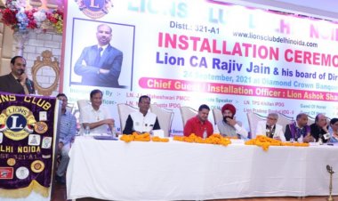 लायंस क्लब दिल्ली नोएडा के अध्यक्ष बने सीए राजीव जैन