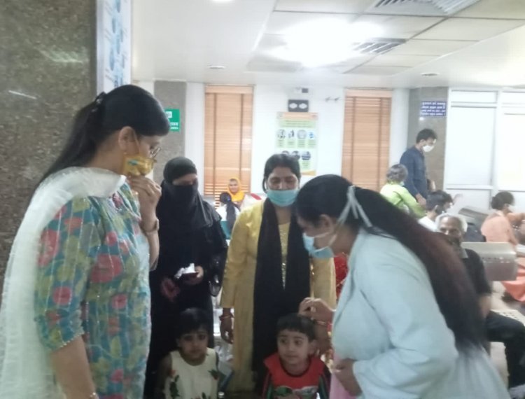 पोषण पखवाड़ा के व्यापक अभियान में कुपोषण से बचाव हेतु किया गया जागरूक