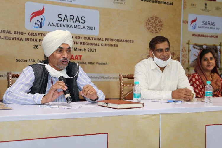 सरस आजीविका मेला 2021:  परंपरा, क्राफ्ट, कला, एवं संस्कृति का मनोरम माहौल