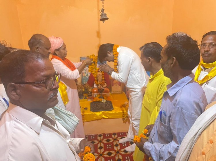 कांग्रेसियों ने मनाई महर्षि वाल्मीकि जयंती