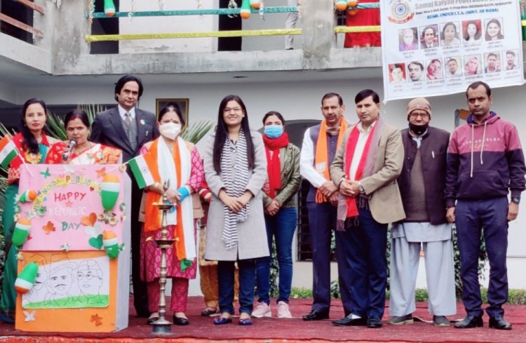 समाज कल्याण फेडरेशन ऑफ इंडिया ने मनाया 73वां गणतंत्र दिवस