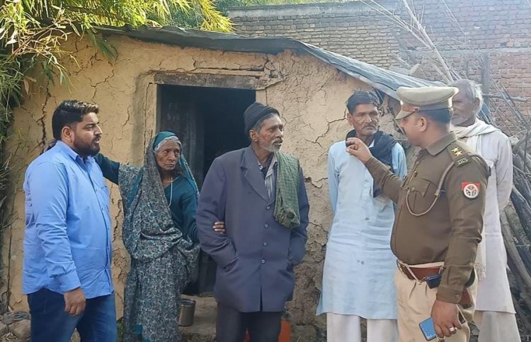 12 वर्ष बाद हरदयाल मिले 80 वर्षीय मां से