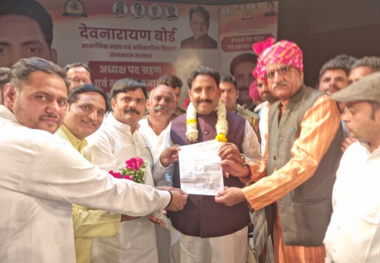 भगवान देवनारायण बोर्ड के अध्यक्ष जोगिंदर सिंह अवाना होंगे होली मिलन में शामिल