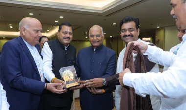 पूर्व राष्ट्रपति रामनाथ कोविंद को खाटू श्याम दिल्ली धाम आने का दिया निमंत्रण