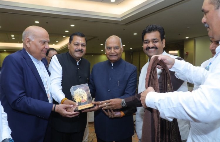 पूर्व राष्ट्रपति रामनाथ कोविंद को खाटू श्याम दिल्ली धाम आने का दिया निमंत्रण