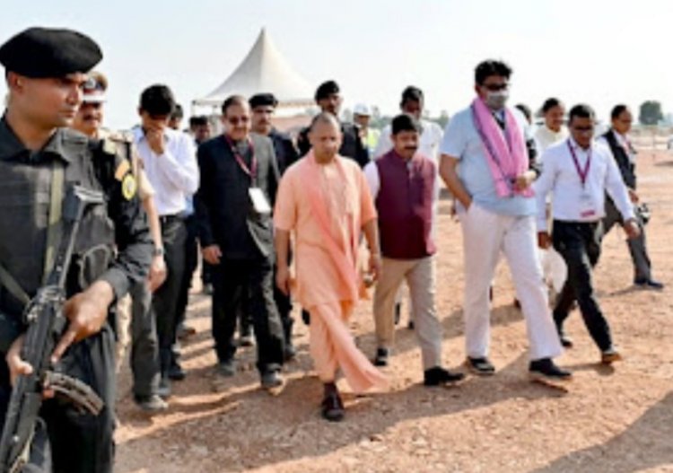 मुख्यमंत्री योगी प्रधानमंत्री के कार्यक्रम को लेकर जनपद में 2 दिवसीय सघन भ्रमण पर