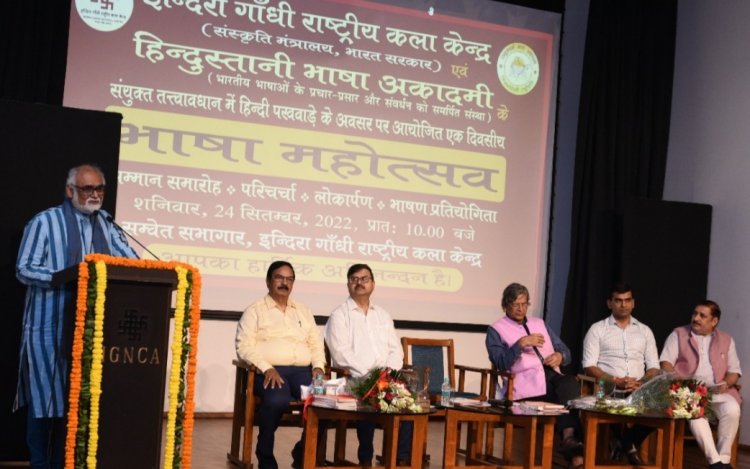 हिन्दी अब वैश्विक भाषा बन गई है- डॉ. सच्चिदानंद जोशी