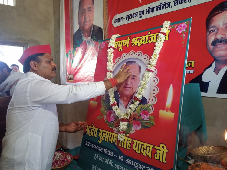 महान नायक और हमारे अभिभावक थे नेता जी- विधायक वीरेंद्र यादव