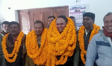सुजीत कुमार बने सफाई कर्मचारी संघ उपाध्यक्ष व गामा बने मंत्री
