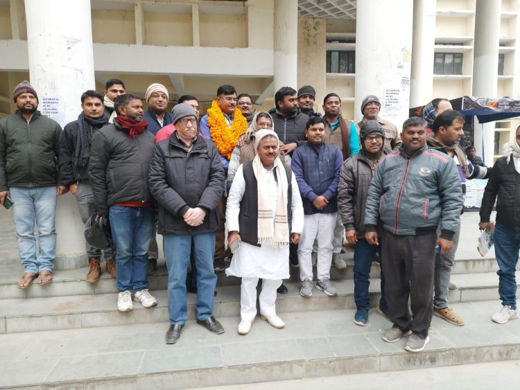 राज्य कर्मचारी संयुक्त परिषद संघर्ष समिति के चेयरमैन दिवाकर सिंह मनोनीत किए गए - दुर्गेश