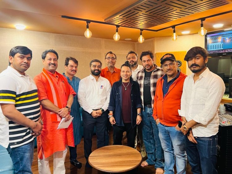 कैलाश खेर ने गाया शानदार टाइटल गीत भोजपुरी फिल्म "भारत माता की जय" के लिए