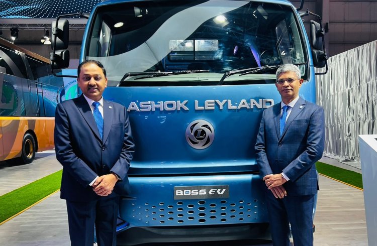 Ashok Leyland showcases future of commercial vehicle industry at the Auto Expo 2023