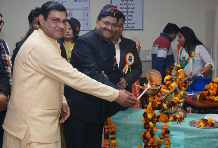 जिम्स में मनाया गया 74 वा गणतंत्र दिवस महोत्सव