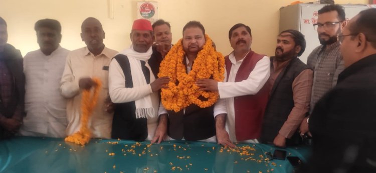 राष्ट्रीय सचिव बने जावेद आब्दी का समाजवादियों ने किया स्वागत