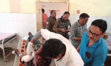 ट्रेन के कुदा प्रेमी जोङा प्रेमी का पैर तो प्रेमिका का हाथ कटा