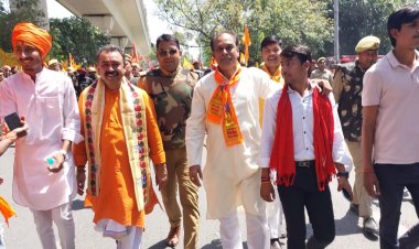 हनुमान जन्मोत्सव शोभायात्रा की ड्रोन से होगी निगरानी, एक हजार पुलिसकर्मी तैनात
