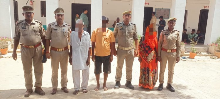 पति सहित सास-ससुर भेजे गए जेल