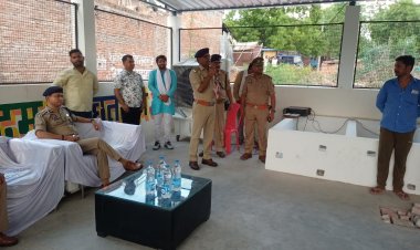 मिशन शक्ति के तहत बरहपुर पहुंचें पुलिस उप महानिरीक्षक
