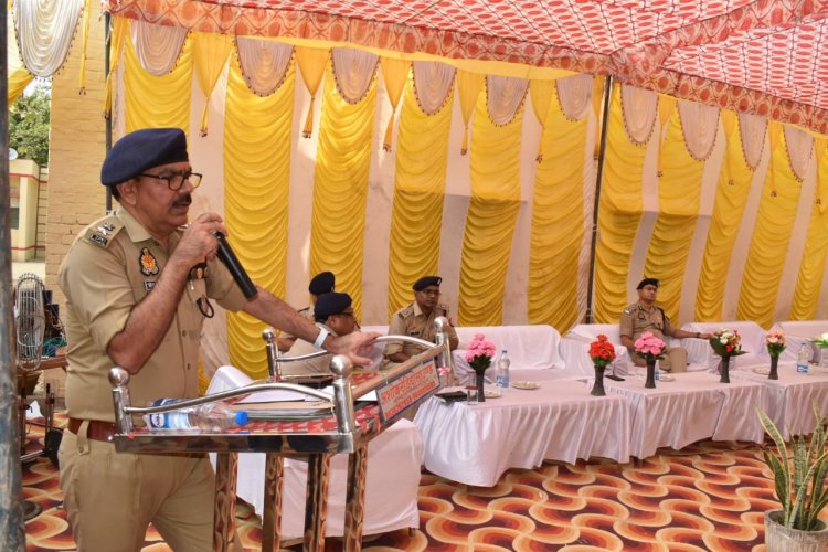 नवनिर्मित प्रभारी निरीक्षक कक्ष का उप महानिरीक्षक ने किया उद्घाटन