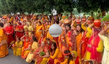 ग्रेनो की बागेश्वर धाम कथा ने कलश यात्रा का भी बनाया दूसरा विश्व रिकॉर्ड