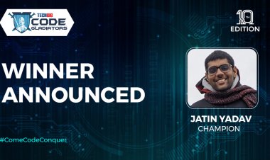 IIT Delhi graduate Jatin Yadav emerges as the Champion in the 10th thrilling edition of Code Gladiators 2023