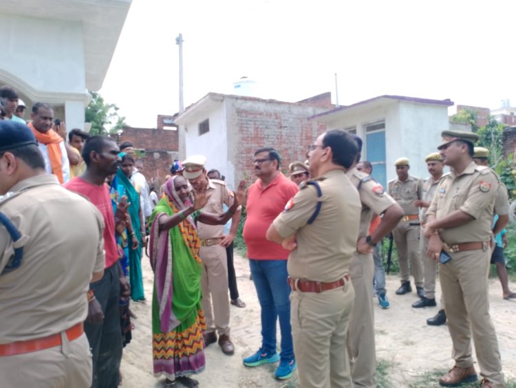अज्ञात हमलावरों ने कर दी बुजुर्ग की ईट से कूंच कर हत्या पुलिस जांच में जुटी