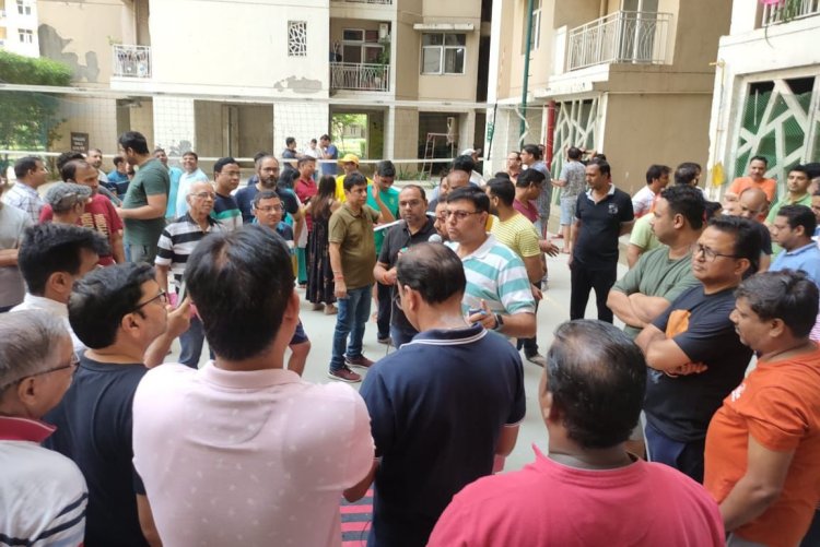 अब डिप्टी रजिस्ट्रार मेरठ से भी गुहार लगायेंगे महागुन माईवुडस निवासी
