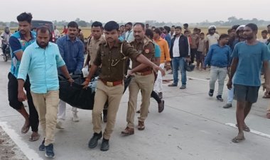 तेज रफ्तार चारपहिया वाहन ने मोटर साइकिल सवार को रौदा, हुई मौत 