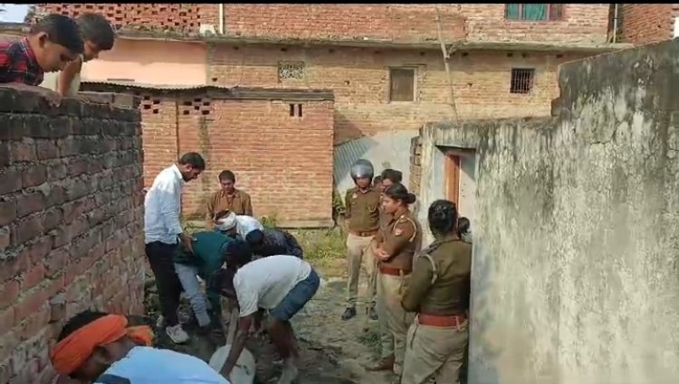 न्यायालय के आदेश पर हुआ लंबित जलनिकासी कार्य 