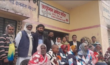 गणतंत्र दिवस पर प्राथमिक स्वास्थ्य केंद्र के डाक्टर मोहम्मद आसिफ लारी का अनमोल पहल