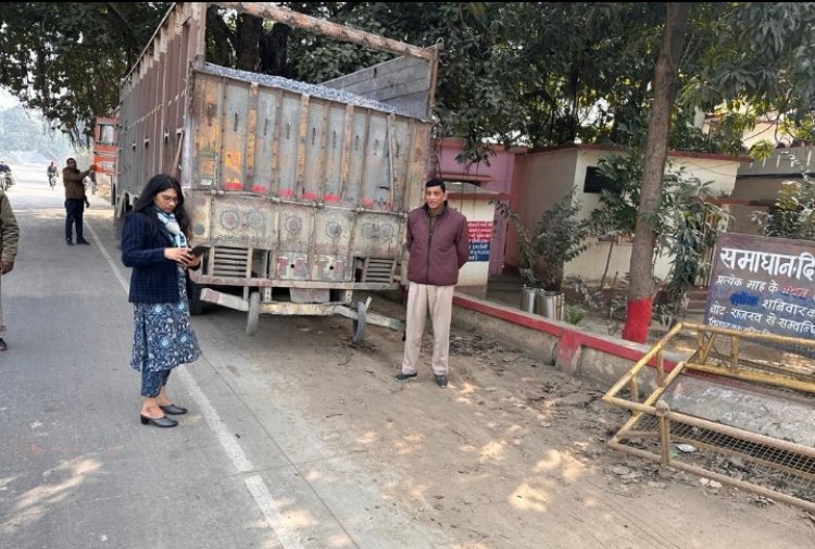 एआरटीओ की चेकिंग अभियान से वाहन चालकों में दिखी अफरा तफरी