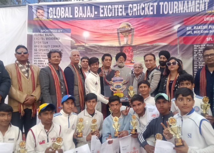 रोहतक रोड़ जिमखाना ने 9 विकेट से जीता मन्नत खन्ना मेमोरियल अंडर-14 क्रिकेट टूर्नामेंट खिताब 