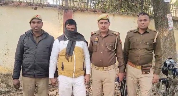 शिक्षक महिला की हत्याकांड में पुलिस ने वर्तमान ग्राम प्रधान पति को भेजा जेल