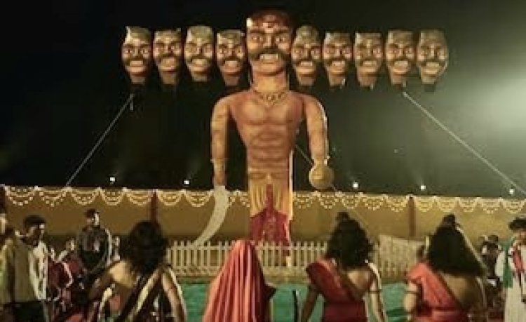 दशमी के दिन राम के साथ रावण का मैसेज