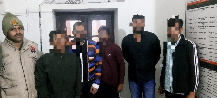 पुलिस परीक्षा में पेपर लिक का अफवाह फैलाने वाले पांच गिरफ्तार 