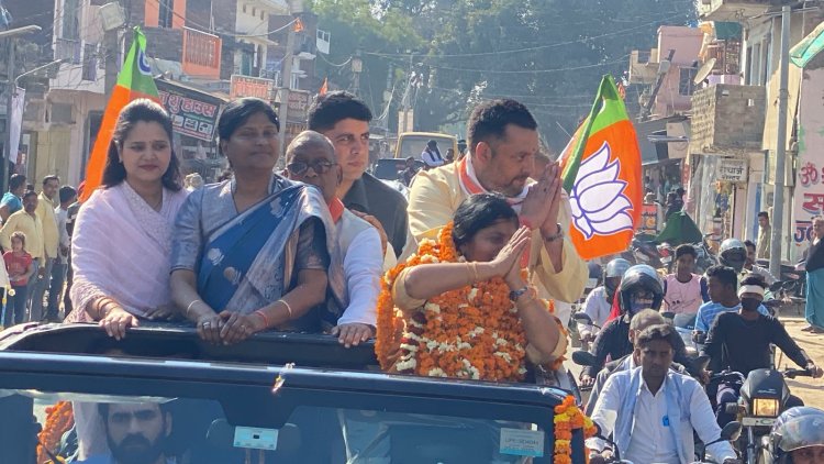 नवनिर्वाचित राज्यसभा सदस्य, डा संगीता बलवंत का हुआ जोरदार स्वागत