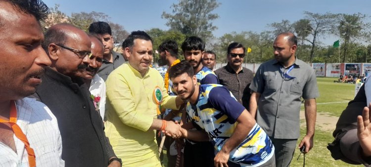 सद्भावना  कप अखिल भारतीय  हॉकी प्रतियोगिता में राजस्थान नें सोनीपत को 8-0 से किया पराजित