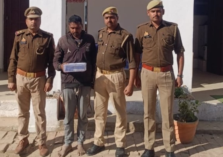 भैस चोरी करने पहुंचें मुख्तार को ग्रामीणों ने जमकर धुना, किया पुलिस के हवाले