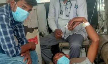मरीज को आ रहा था बार-बार झटके,108 एंबुलेंस ने निशुल्क पहुंचाया बीएचयू वाराणसी