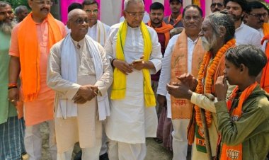मनोज सिन्हा जी के सपनों को पुरा करेंगे - पारसनाथ राय