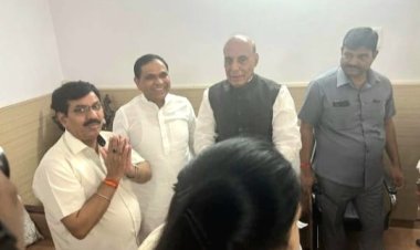 राजनाथ सिंह के लिए हमारा लक्ष्य 5 लाख पार का - ठा. मान सिंह चौहान