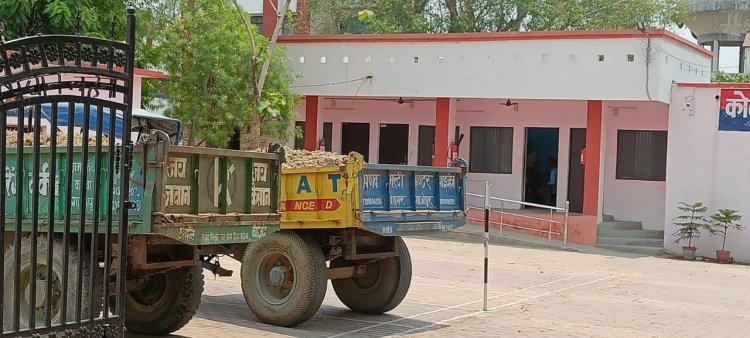 अवैध मिट्टी खनन माफियाओं का आतंक, खनन विभाग एक्सन में