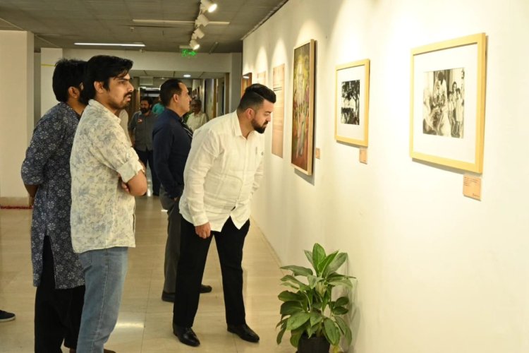आईजीएनसीए में विश्वकवि टैगोर पर दुर्लभ फोटोग्राफ और पेंटिंग की प्रदर्शनी