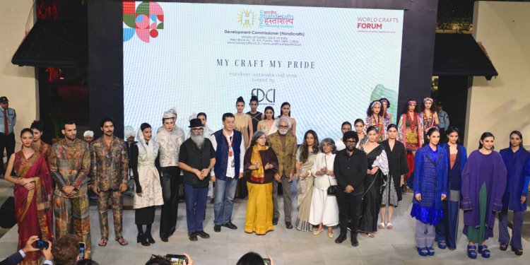 FDCI Showcases Sustainable Crafts on the second day at World Crafts Forum 2024