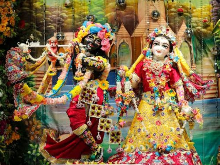 नववर्ष पर इस्कॉन मन्दिर में 50000 दर्शनार्थियों के आने की आशा