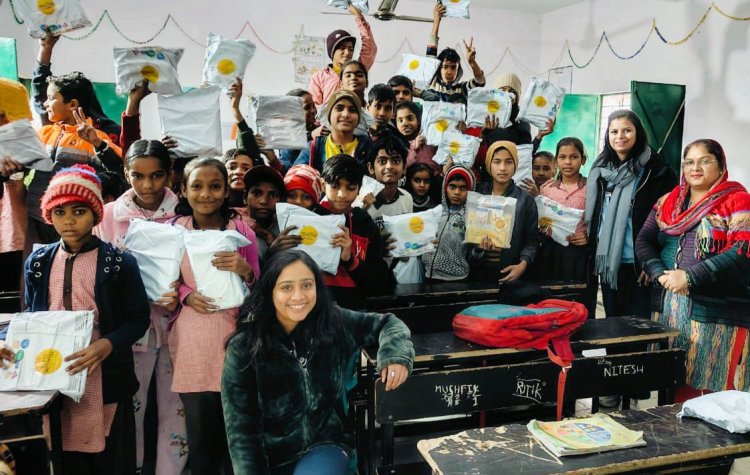 प्राथमिक विद्यालय के 170 बच्चों को मिली शैक्षिक सामग्री की किट्स