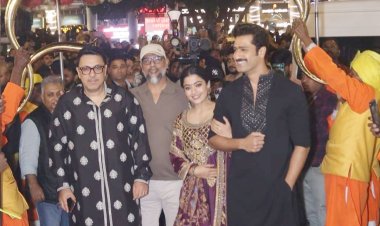 'छावा' की स्टारकास्ट ने दिल्ली में किया फिल्म का प्रमोशन