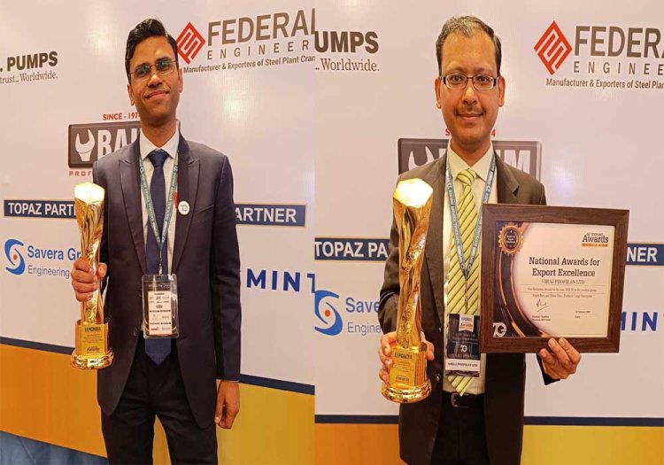 Viraj Profiles Honored with the Prestigious EEPC National Award for Export Excellence 2021-22