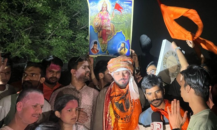 एबीवीपी ने लहराया वामपंथी दुर्ग में भगवा परचम